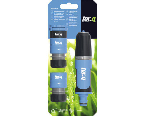 For-q tuinslangaansluitset 12,5 millimeter