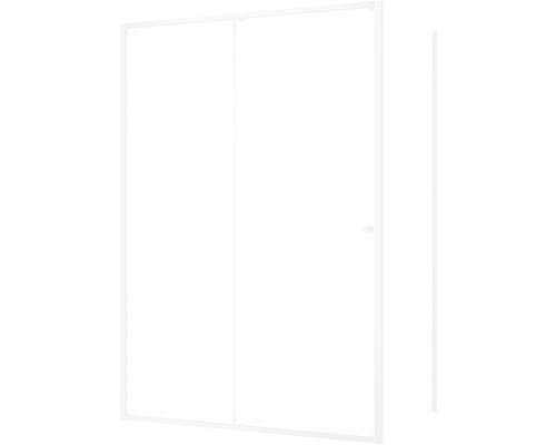 Douchecabine met glazen schuifdeur