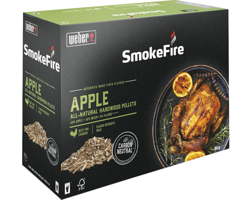 Weber® SmokeFire houtpellets appel 8 kg