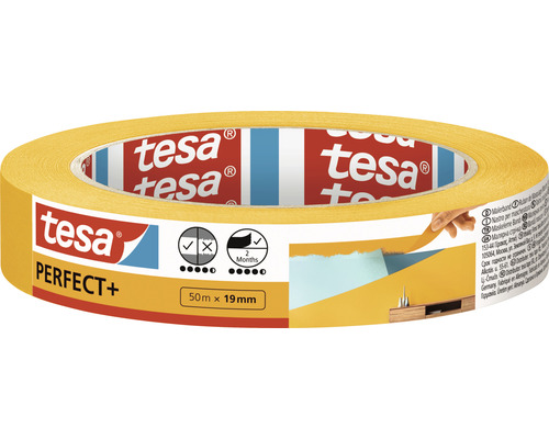 TESA Perfect+ schilderstape 50 m x 19 mm