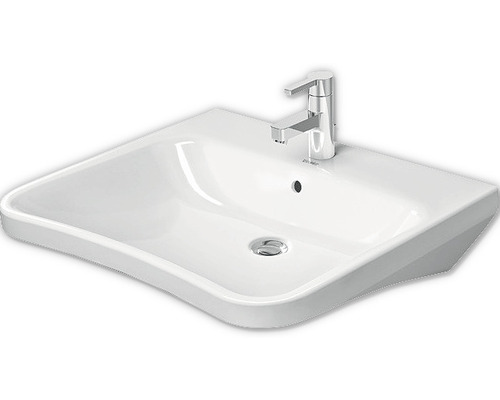 DURAVIT Wastafel DuraStyle rolstoeltoegankelijk wit glanzend 65x60 cm