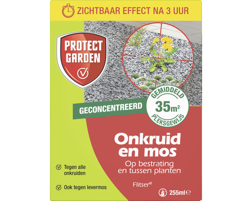 PROTECT GARDEN Flitser concentraat onkruid en mos 255 ml Protect Garden Onkruid- en mosbestrijdingsmiddel, 255 milliliter