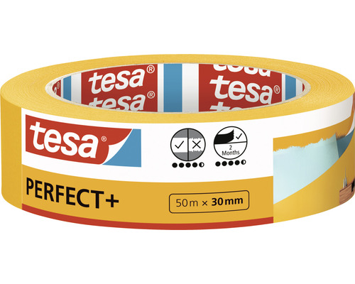 TESA Perfect+ schilderstape 50 m x 30 mm