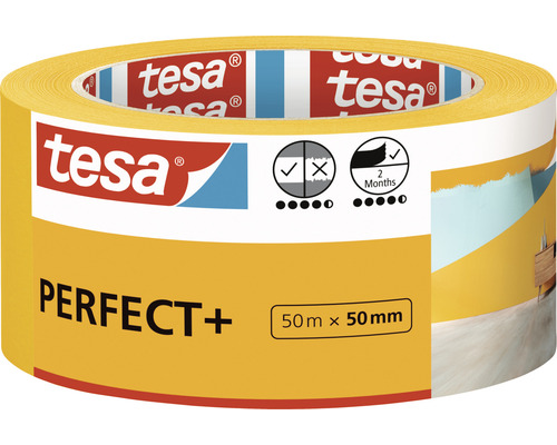 TESA Perfect+ schilderstape 50 m x 50 mm