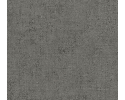 A.S. CRÉATION Vliesbehang 38025-2 Cuba effen grijs Grijs behang met betonlook