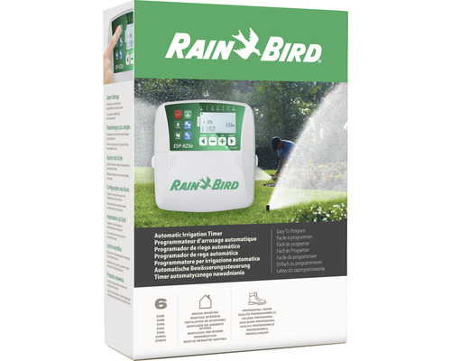 Rain Bird ESP-RZXe automatische irrigatietimer, geschikt voor binnenmontage, voor maximaal zes zones