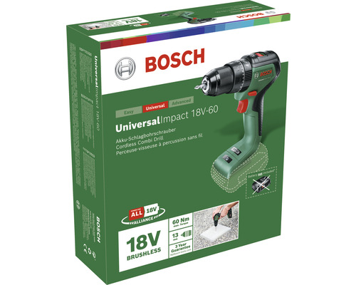 Bosch UniversalImpact 18V-60 accuslagboorschroevendraaier in doos