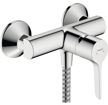 Chrome douchekraan voor wandmontage