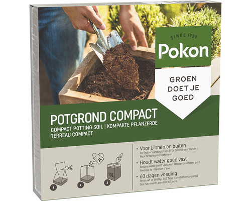Verpakking Pokon Potgrond Compact voor binnen en buiten