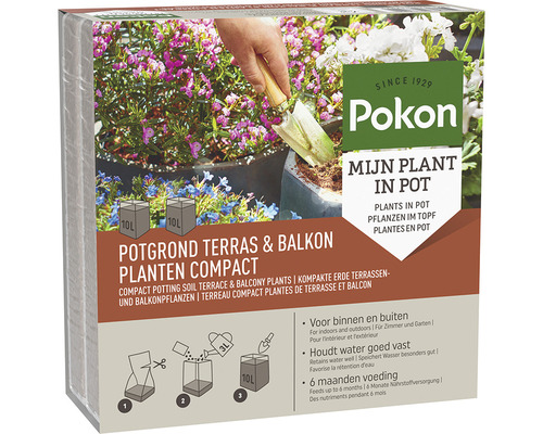 Pokon potgrond terras en balkon, compact