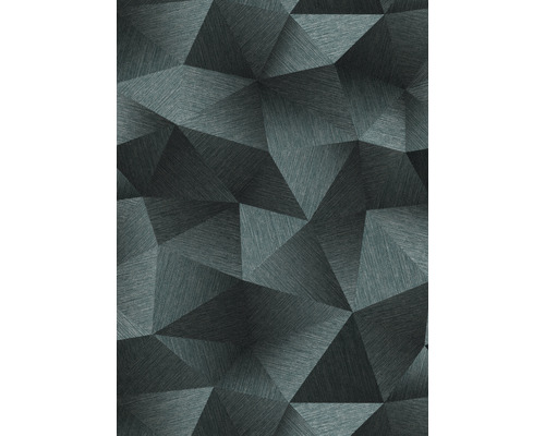 ERISMANN Vliesbehang 10216-19 Fashion for Walls III grafisch blauw Behang met geometrisch driehoekontwerp voor wanddecoratie