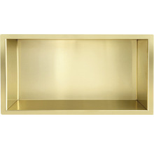 Gouden metalen doucheplank