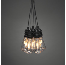 Hanglamp met meerdere heldere gloeilampen