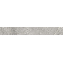 Plint Lido zilver 8x60 cm