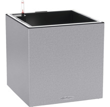 Vierkante plantenbak met irrigatiesysteem en waterniveau-indicator