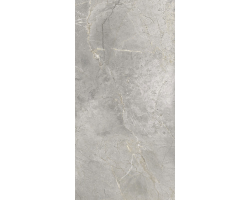 Grijze marmeren tegel met natuurlijke nerf.