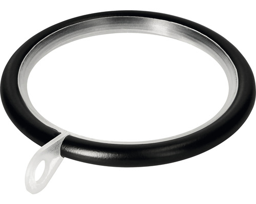 INTENSIONS Ringen met haken zwart 28 mm 10 stuks