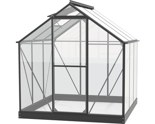 Glazen kas met aluminium frame