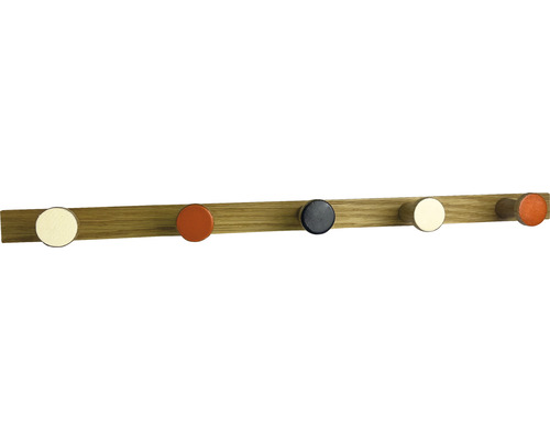 Kapstok met zes haken