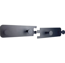 Kapstokhaak in puzzelmotief