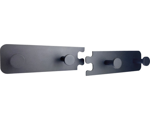 Kapstokhaak in puzzelmotief