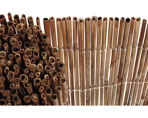 Bamboe mat als privacyscherm voor de tuin