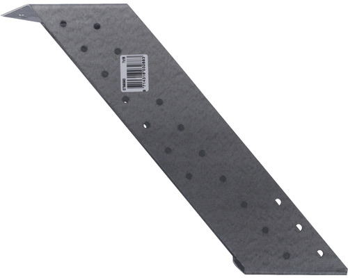 Daksparhouder van metaal met gaten voor bevestiging