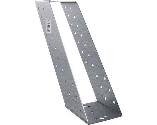 Metalen spantenvoet met gaten voor bevestiging