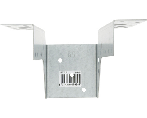 Metalen balkschoen, 135x58x138 millimeter