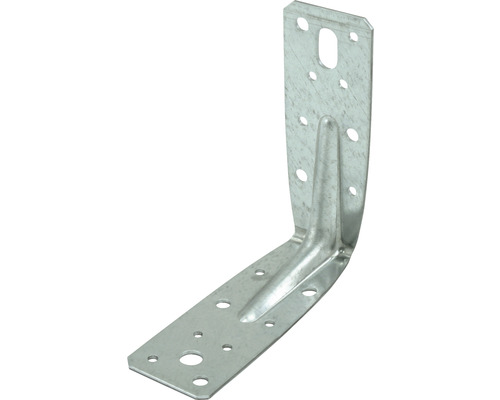 Hoekconnector van staal met gaten voor bevestiging