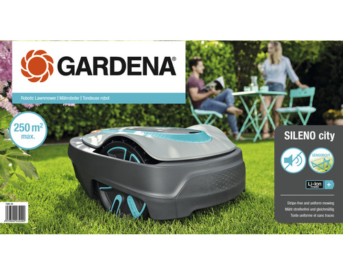 Gardena Sileno City robotmaaier voor gazons tot 250 vierkante meter