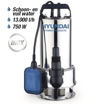 Hyundai vuilwaterpomp van roestvrij staal
