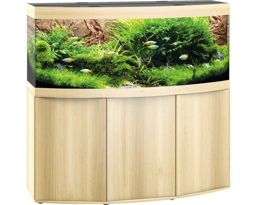 JUWEL Aquarium Vision incl. onderkast LED licht hout 450 L, 150x61x144 cm Aquarium met onderkast en waterplanten