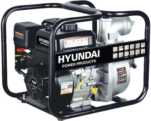 HYUNDAI Benzine schoonwaterpomp 208 CC aluminium HYUNDAI Benzine schoonwaterpomp 208 CC aluminium