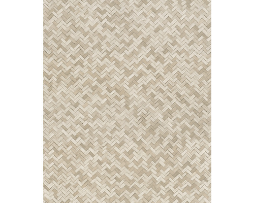 MARBURG Vliesbehang 33309 Botanica grafisch beige Geweven bamboestructuur