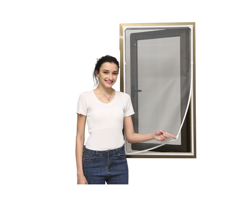 Inzethor voor ramen met magneetbevestiging