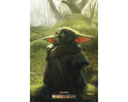 REINDERS Poster Star Wars Grogu 'Baby Yoda' 61x91,5 cm