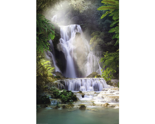REINDERS Poster Bright waterfall 61x91,5 cm