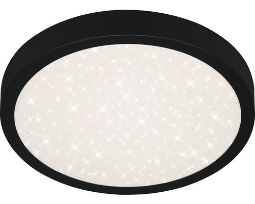 BRILONER LED Plafonniere Runa met sterrendecor Ø 30 cm zwart
