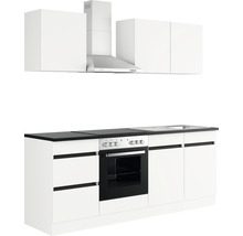 OPTIFIT Keukenblok zonder apparatuur Luca932 wit mat 210x60 cm