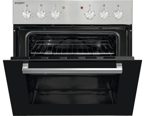 Exquisit inbouwoven met geopende deur