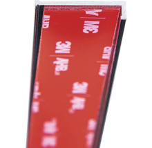 Aluminium profiel met plakband