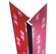 Aluminium hoekprofiel met plakband