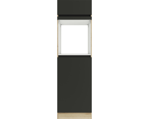 OPTIFIT Bakoven/koelombouwkast tbv 88 cm inbouwkoelkast Noah420 antraciet 60x57,1x206,8 cm