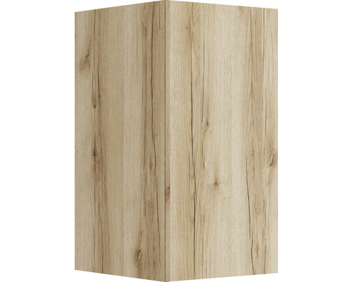 Hoekpaneel met houtlook