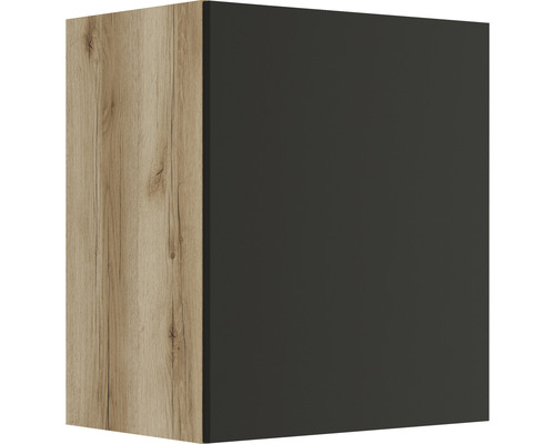 Wandkast met houten decor en glad oppervlak