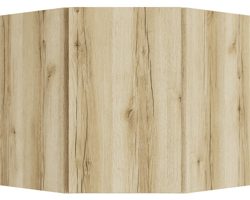 Hoekkast met houten structuur