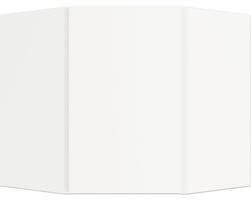 Drie witte panelen voor interieurbouw