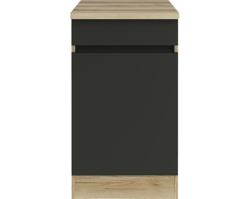 Wastafelonderkast met één lade en één deur