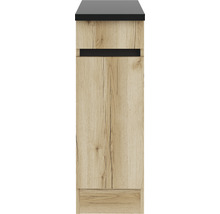 Wastafelonderkast met houtlook en lade
